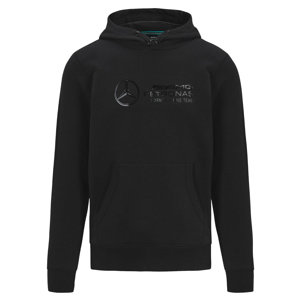 2022 Mercedes Stealth Logo Hooded Sweat (Black)_0