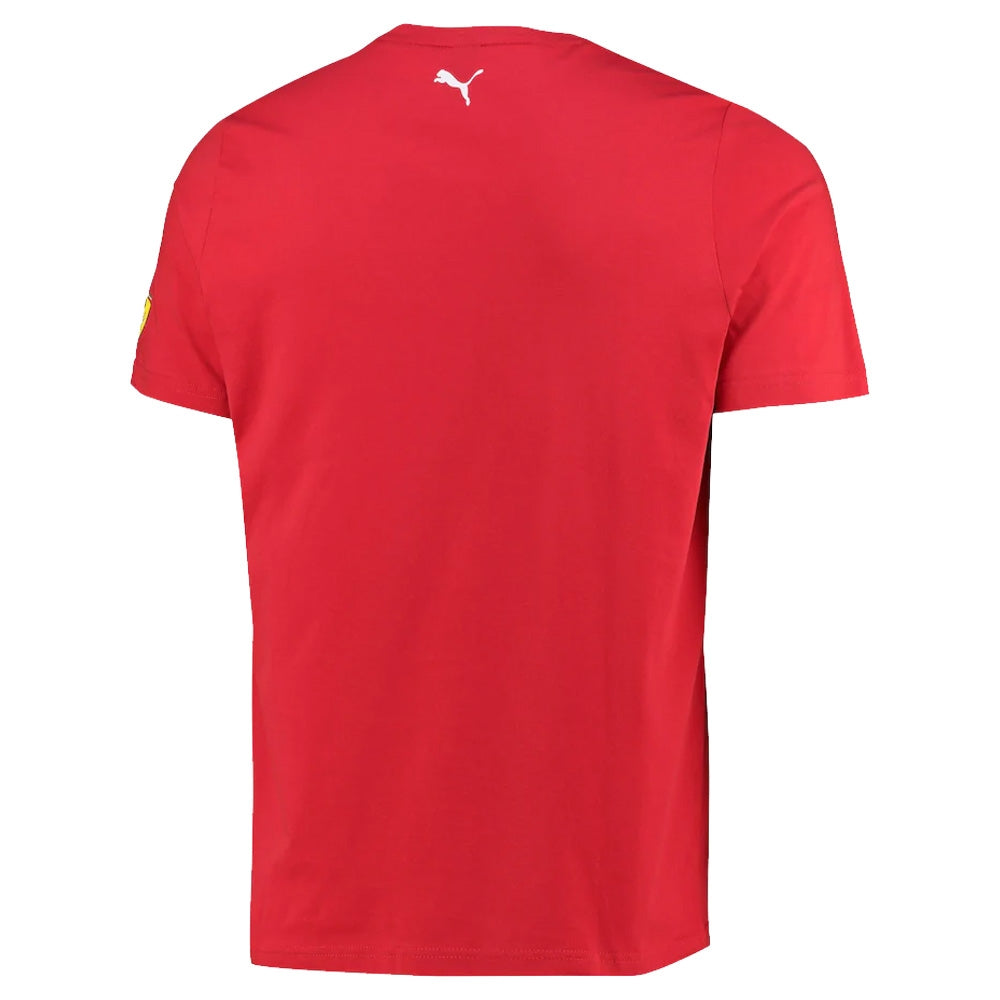 2022 Ferrari Fanwear Graphic Tee (Red)_1