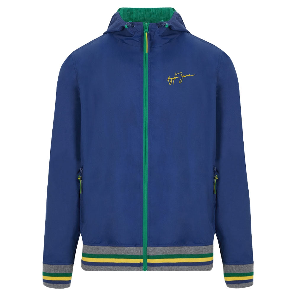 2022 Ayrton Senna Windbreaker (Navy)_0