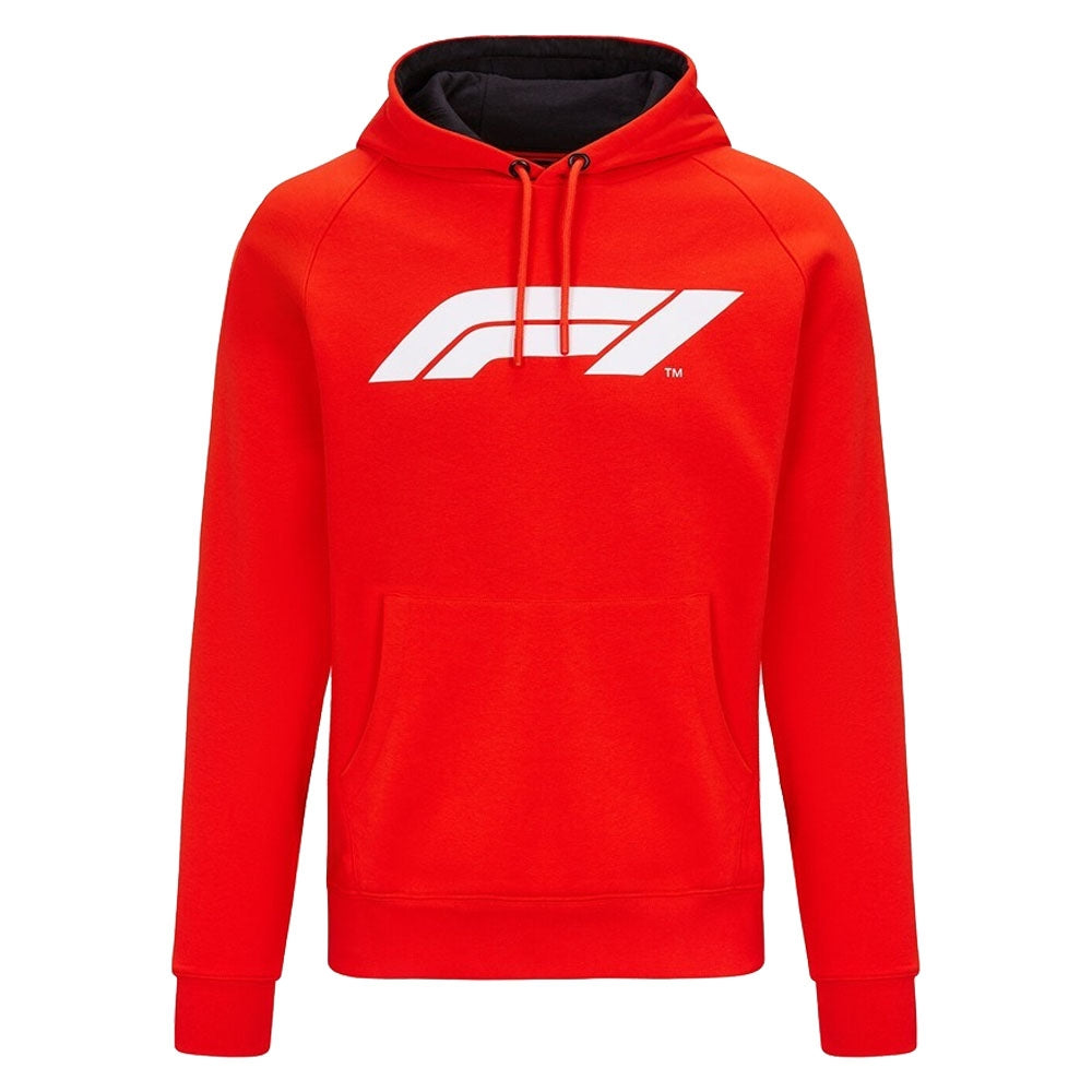 2022 Formula 1 F1 Large Logo Hooded Sweat (Red)_0