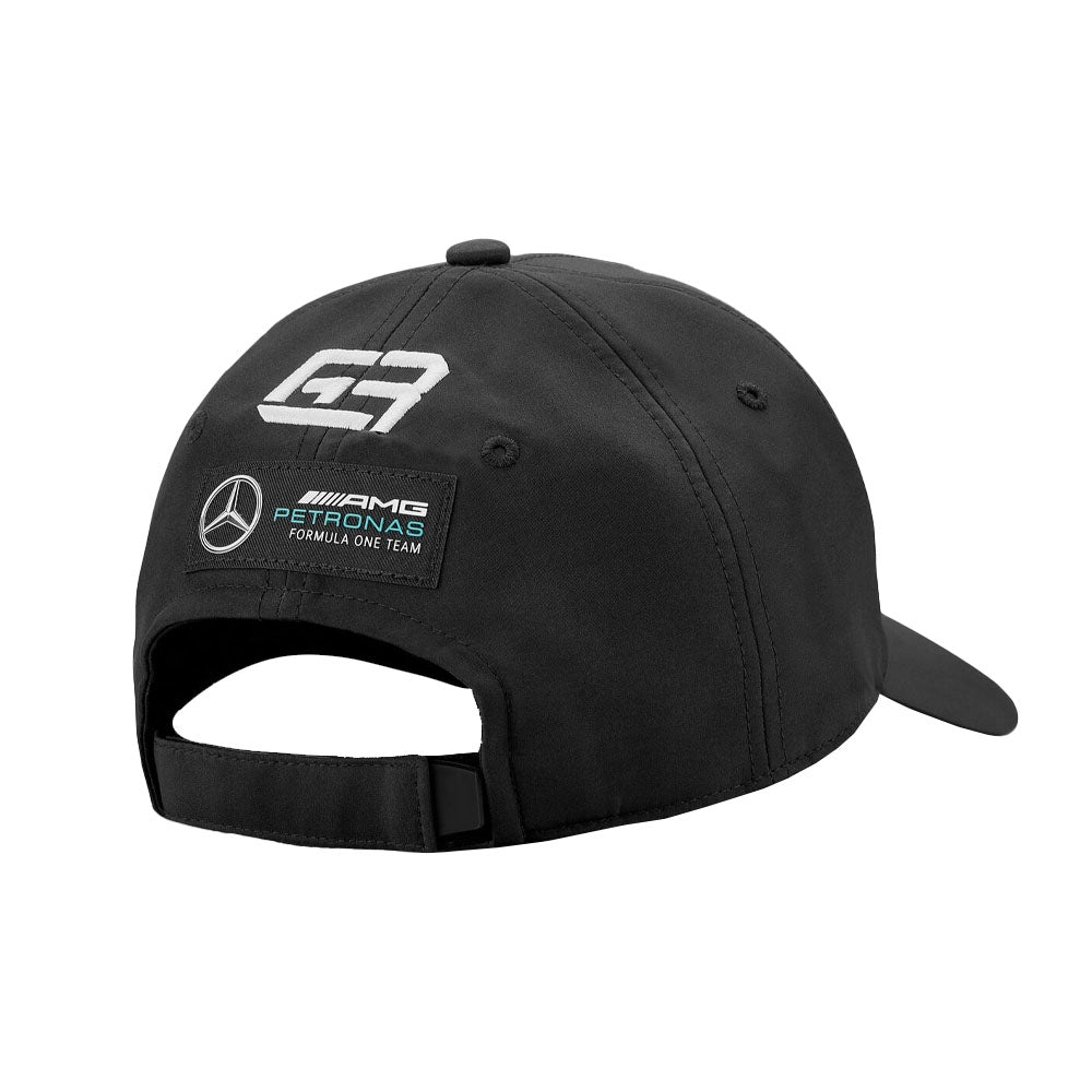 2022 Mercedes George Russell Driver Baseball Cap (Black)_1