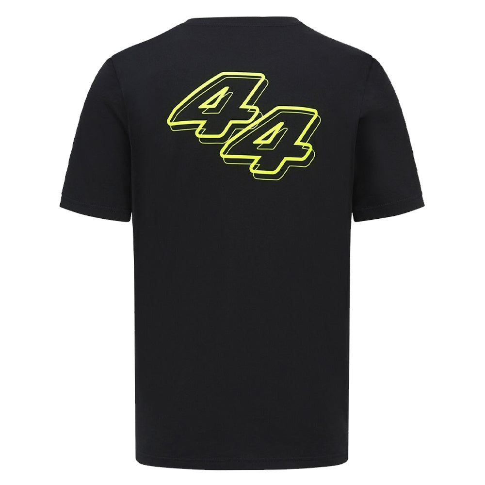 2022 Lewis Hamilton Neon Party Tee (Black)_1