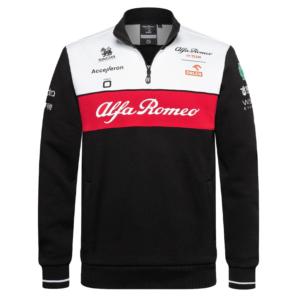2022 Alfa Romeo Racing Quarter Zip Sweatshirt_0