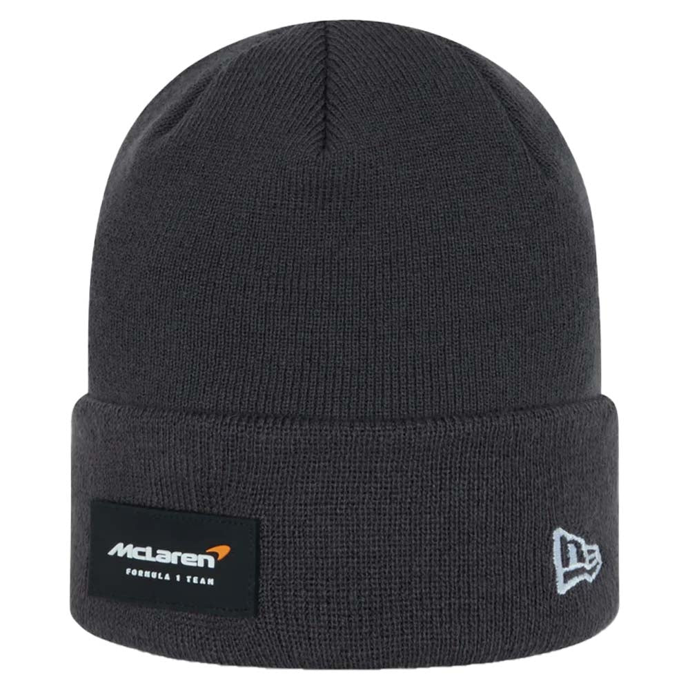 2022 New Era McLaren Essential Beanie (Grey)_1