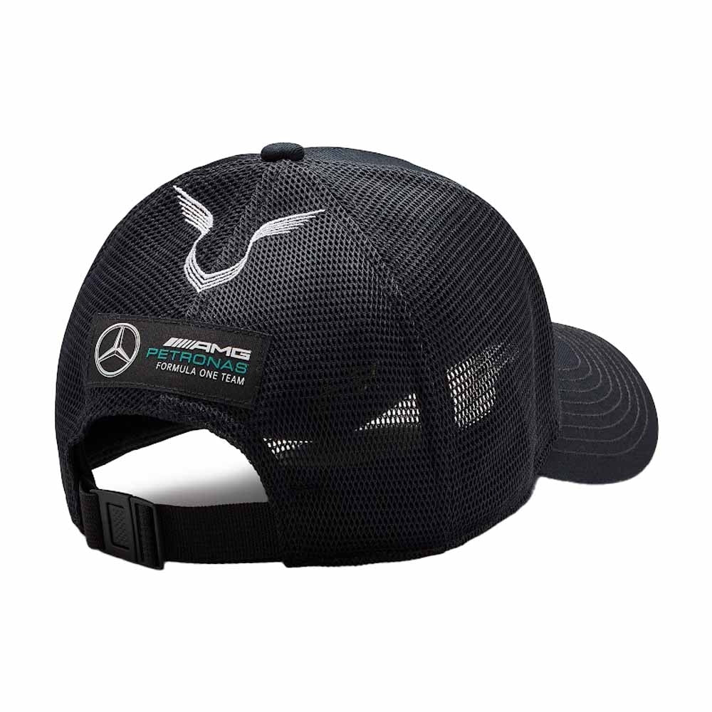 2022 Mercedes Hamilton Driver Trucker Cap Black_1