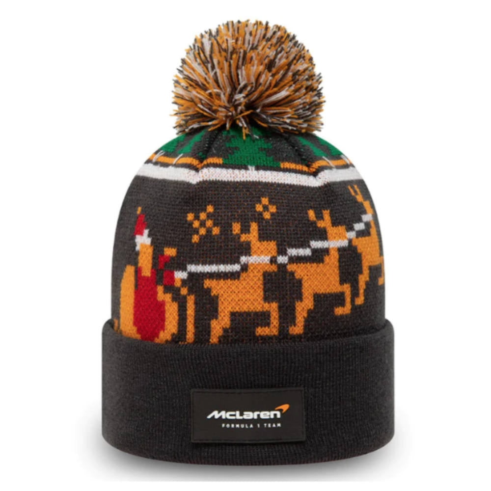 2022 McLaren Xmas Bobble Beanie_0