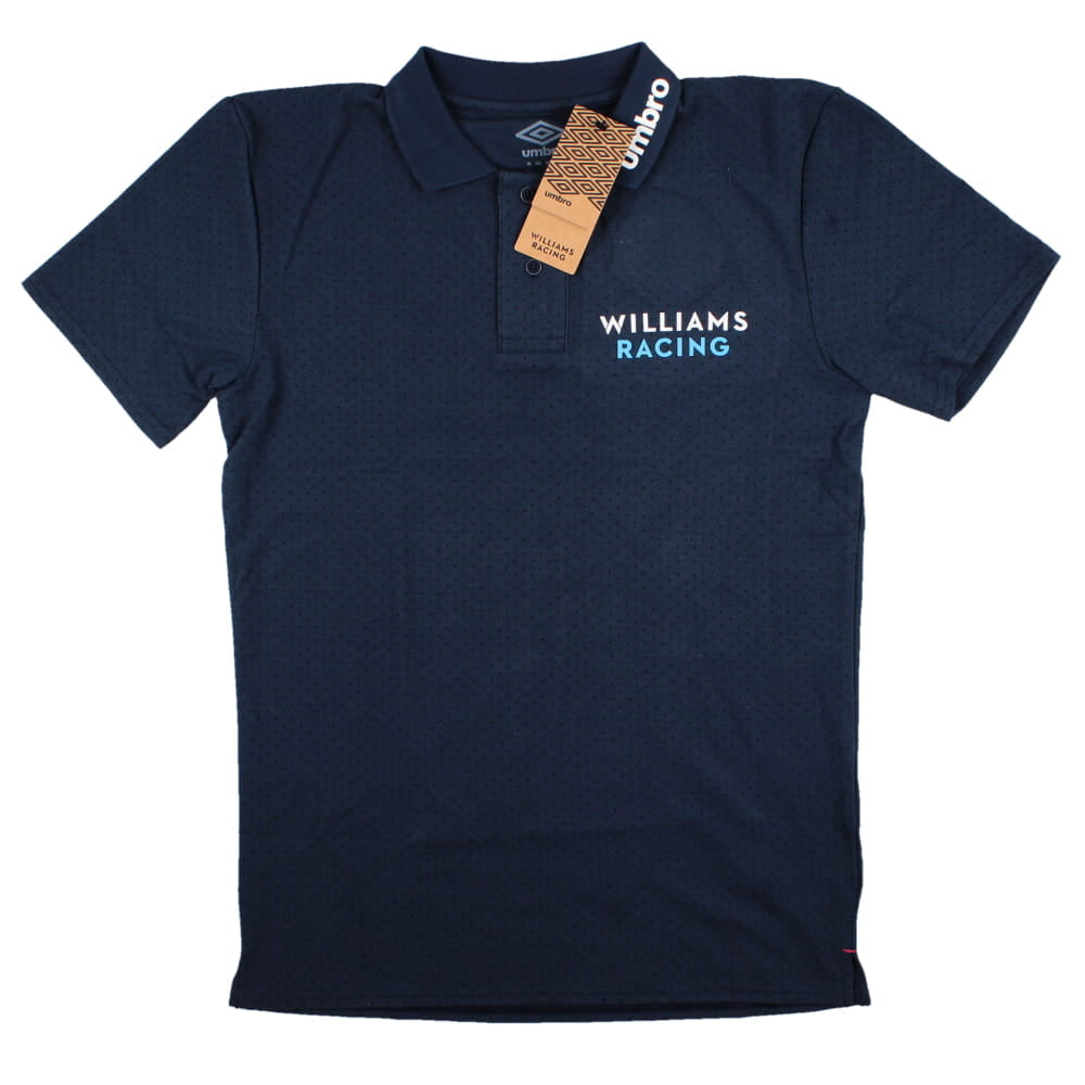 2023 Williams Racing Off Track CVC Media Polo Shirt (Peacock)_0