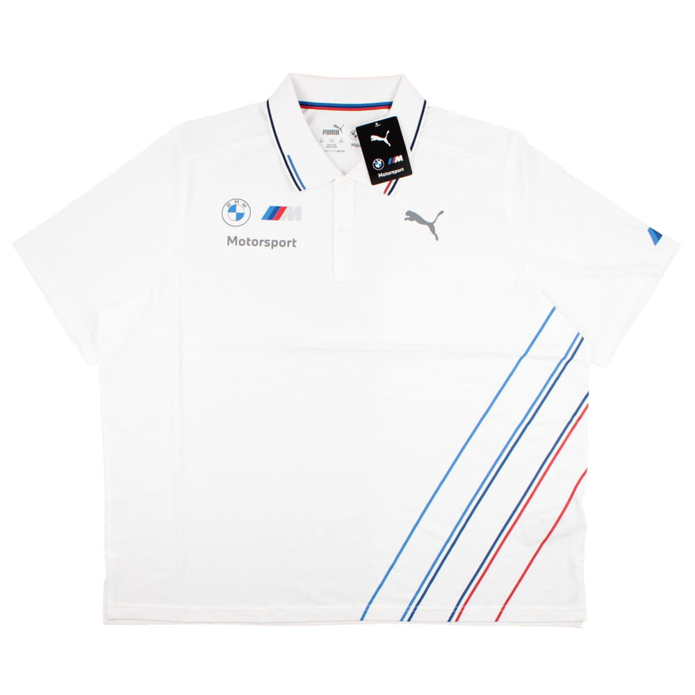 2023 BMW M Motorsport Team Polo Shirt (White)_0