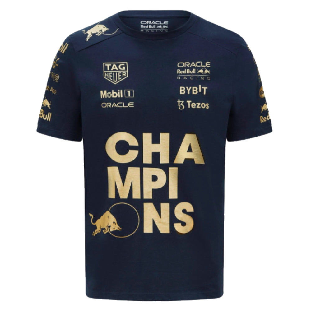 2022 Red Bull Racing Constructors World Champions T-Shirt (Navy)_0