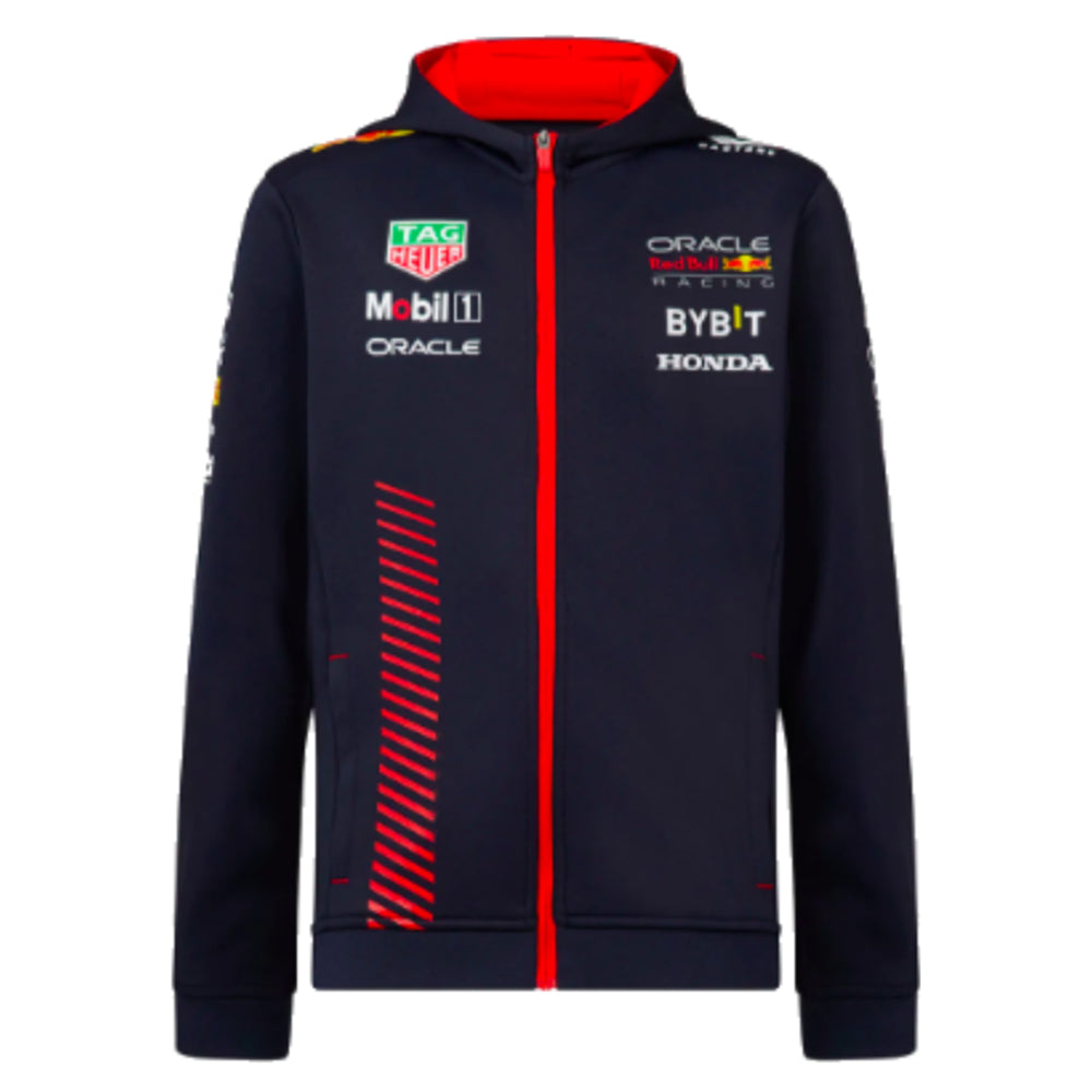 2023 Red Bull Racing Full Zip Hoodie (Navy) Kids