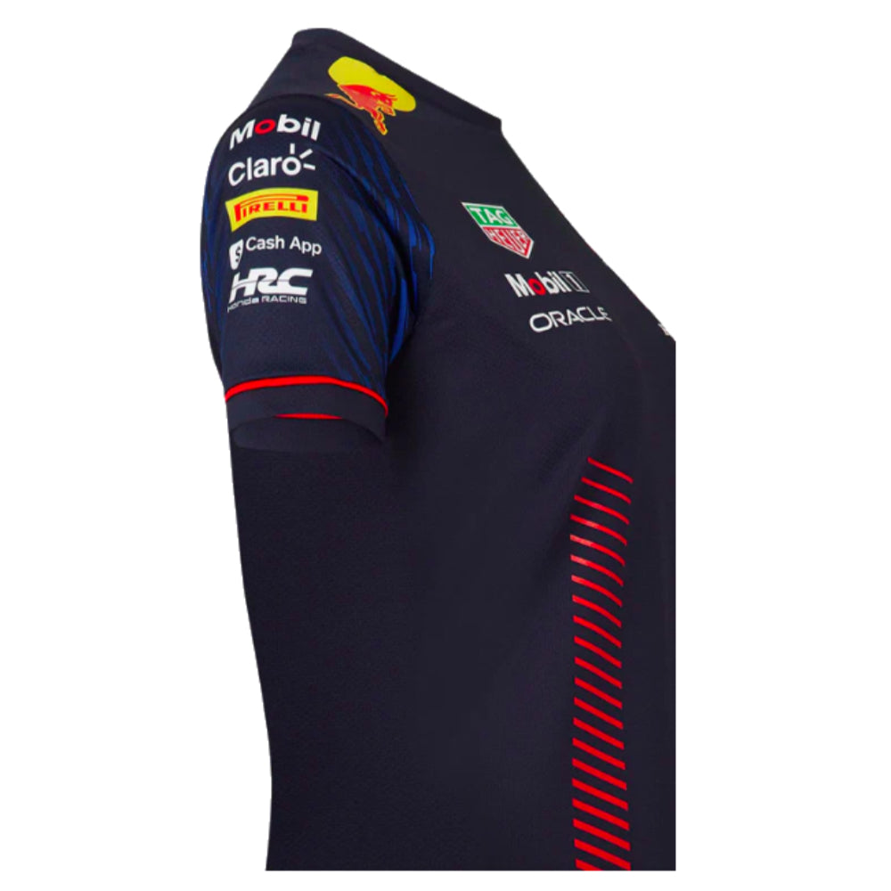 2023 Red Bull Racing Team Set Up T-Shirt (Navy) - Ladies_3
