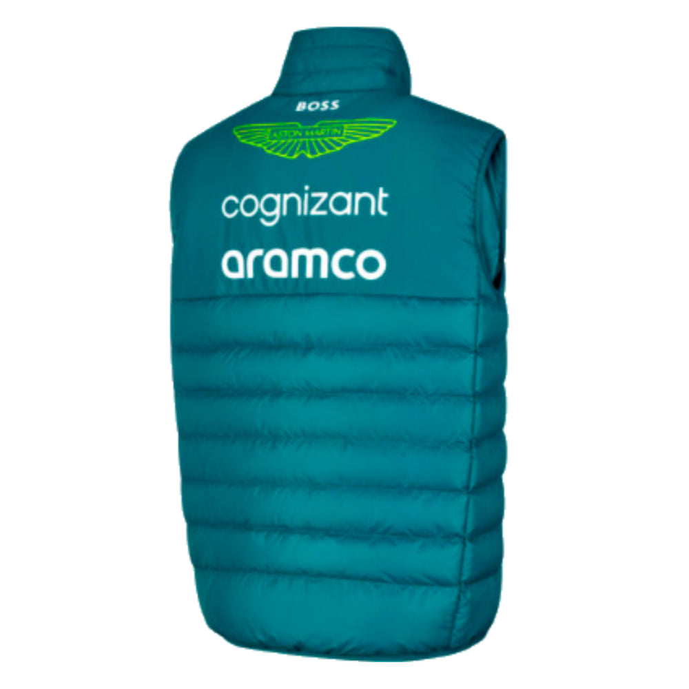 2023 Aston Martin Mens Team Gilet (Green)_1