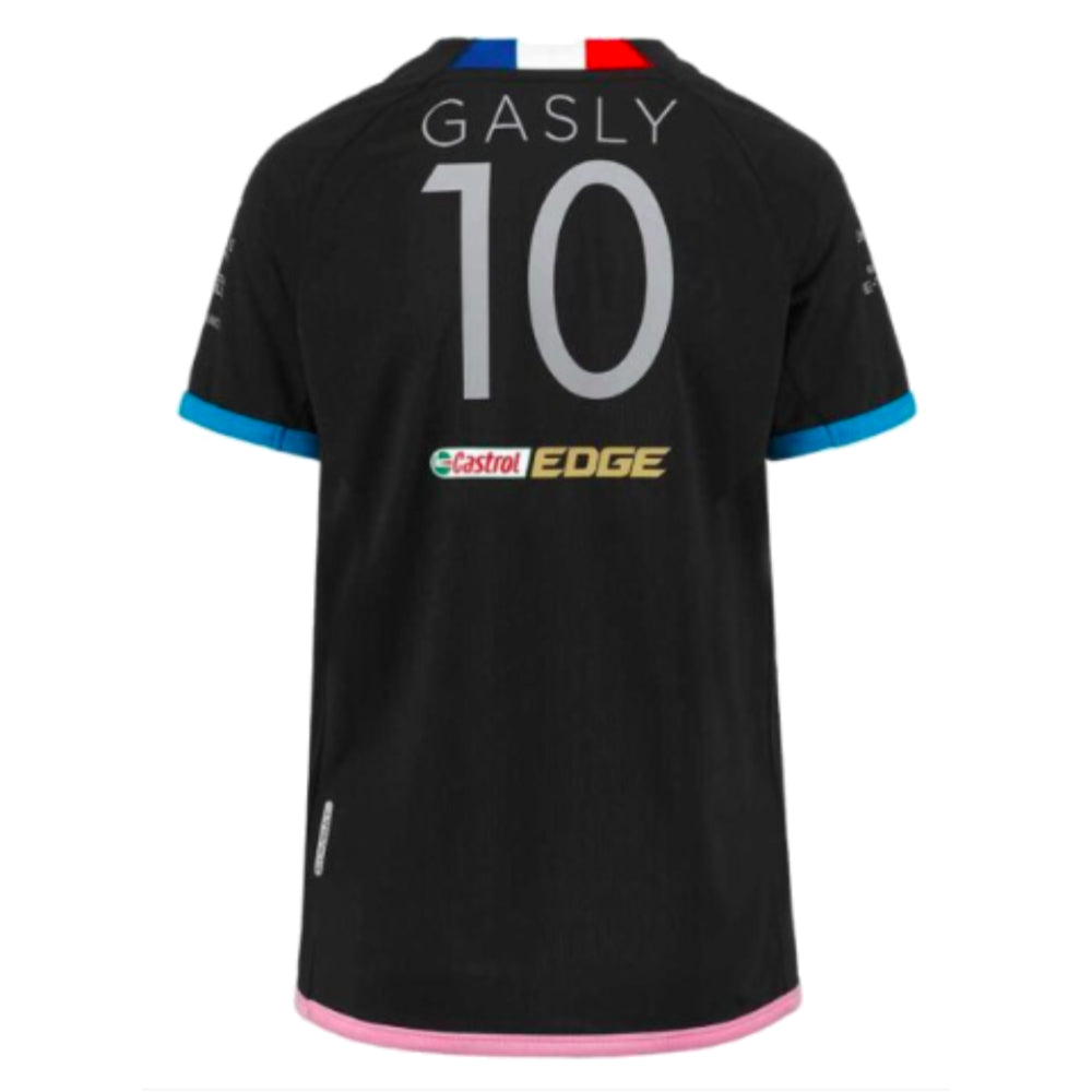 2023 Alpine Mens Team Pierre Gasly Tee (Black)_1