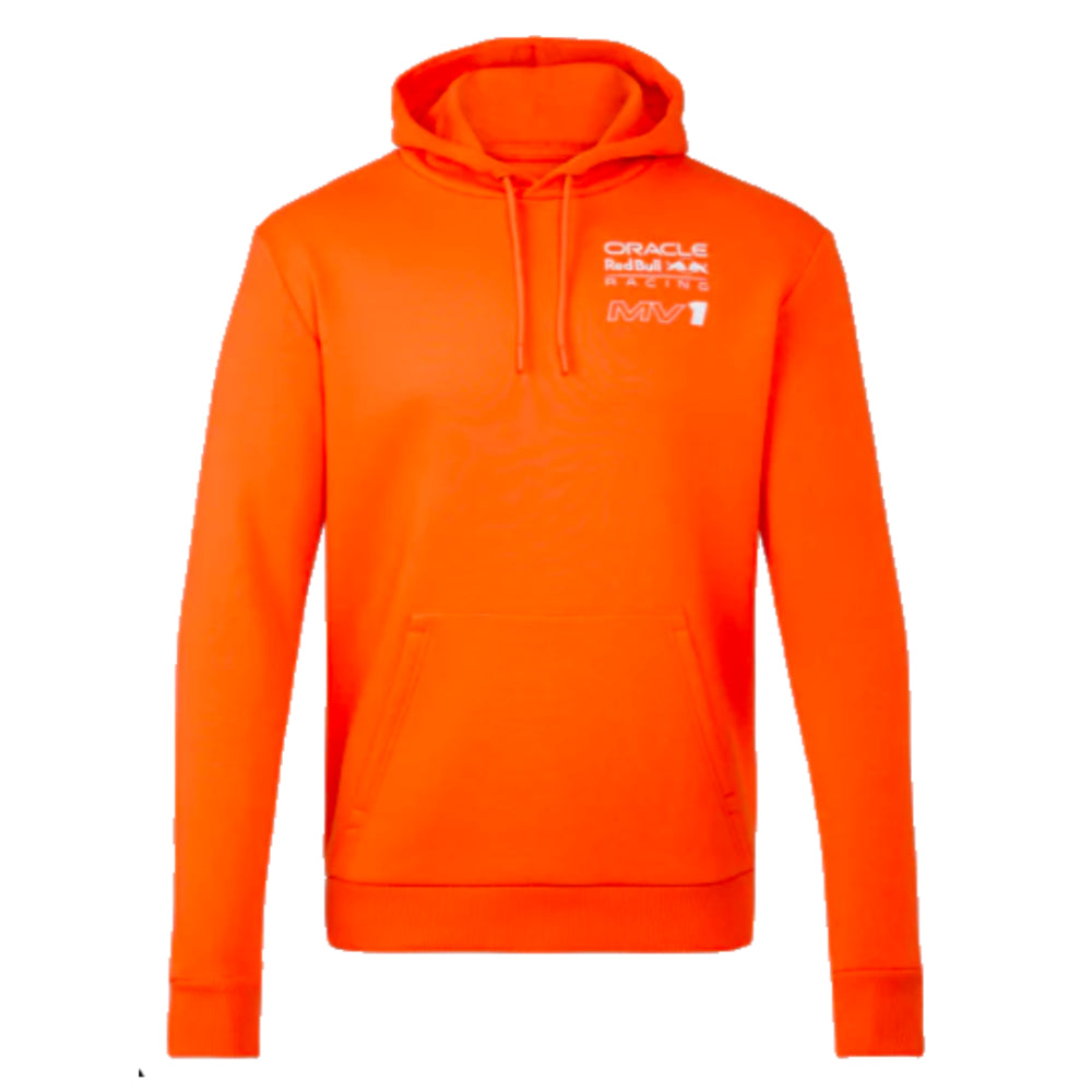 2023 Red Bull Racing Max Verstappen Driver Hoodie (Exotic Orange)_0