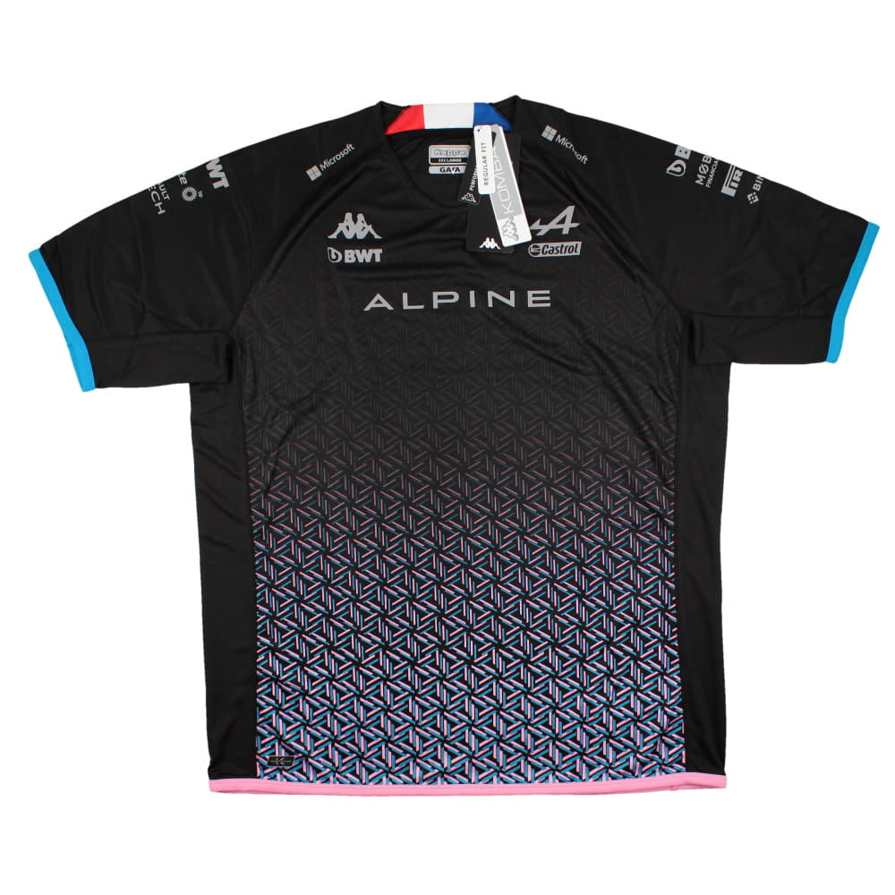2023 Alpine Esteban Ocon Team Tee (Black)_0