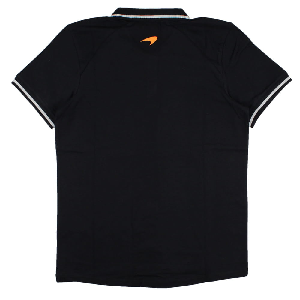 2023 McLaren Lifestyle Polo Shirt (Black)_1