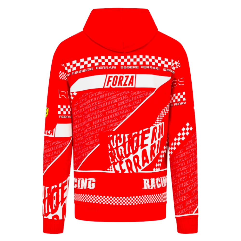 2023 Ferrari Graphic Hoody (Red)_1