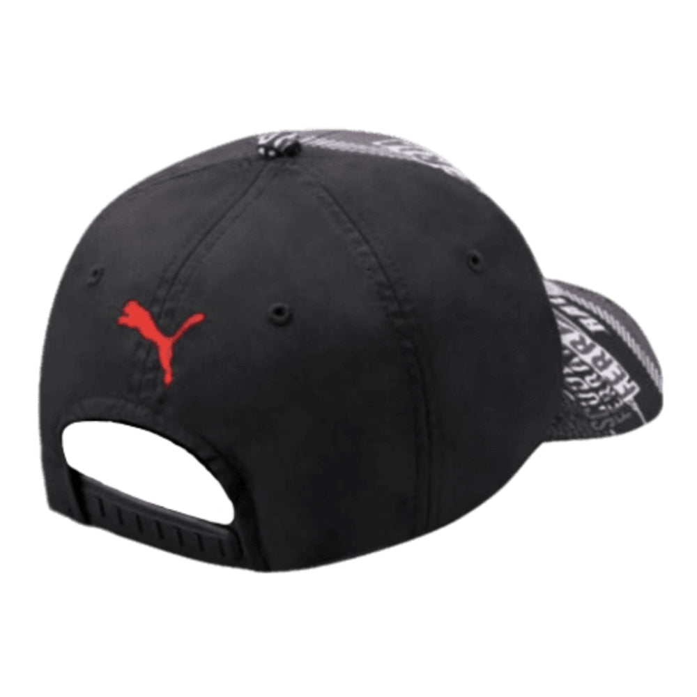 2023 Scuderia Ferrari Graphic Cap - Unisex (Black)_1