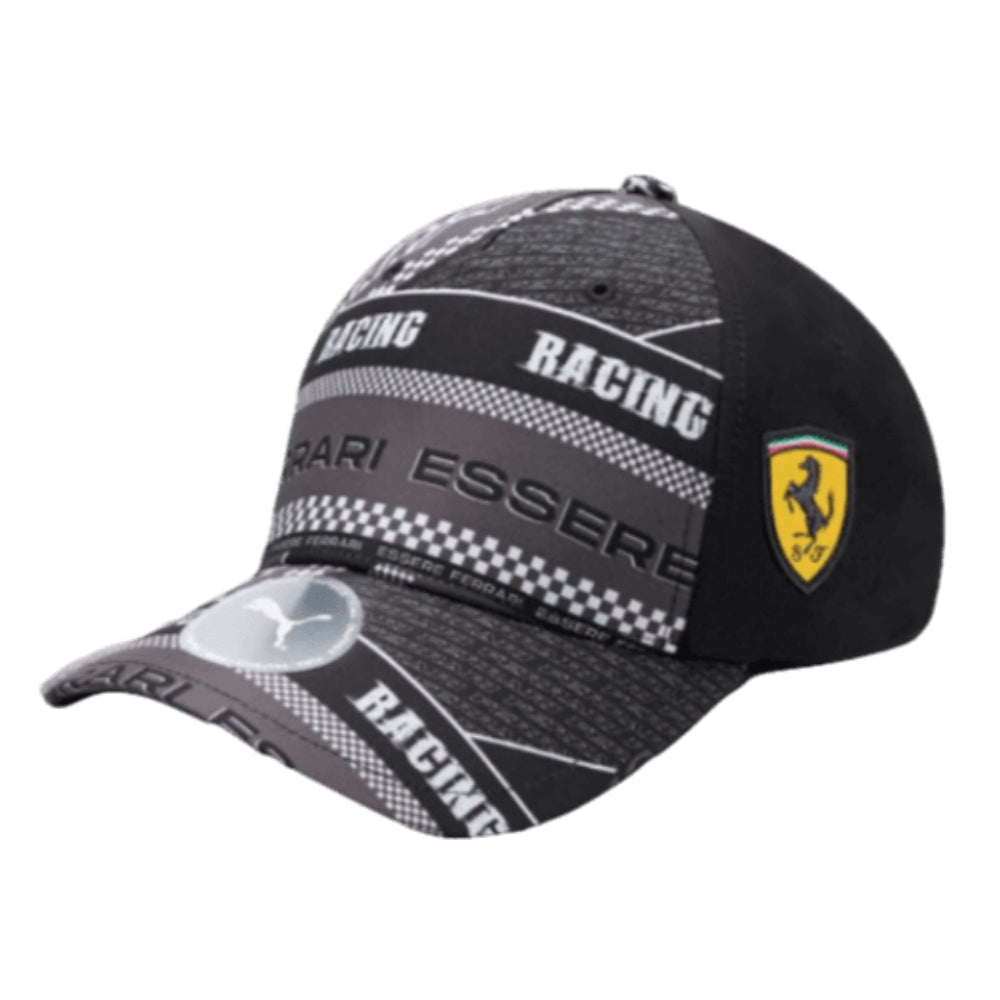 2023 Scuderia Ferrari Graphic Cap - Unisex (Black)_0