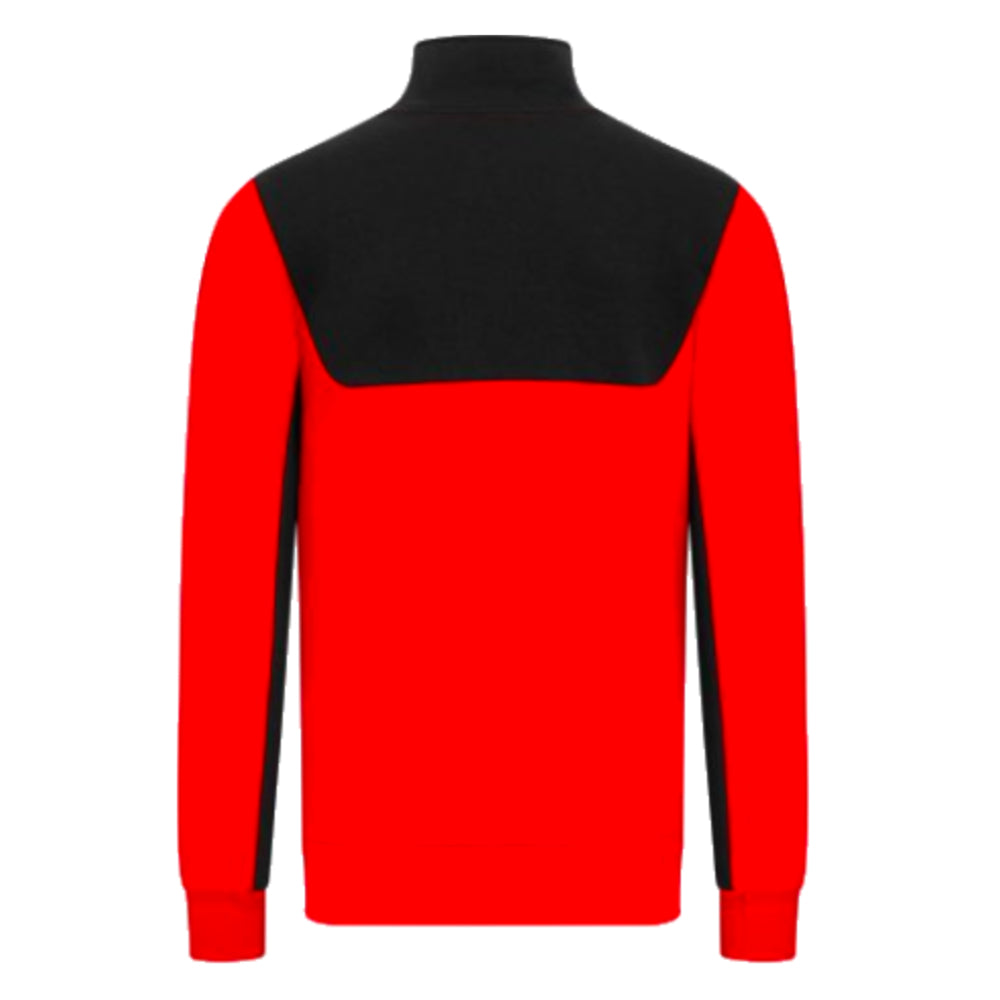 2023 Ferrari Fanwear Half Zip Sweat (Red)_1