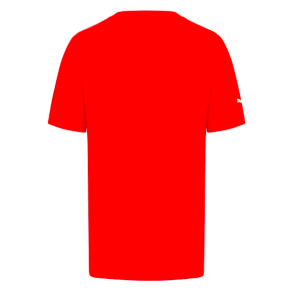 2023 Ferrari Fanwear Big Shield Tee (Red)_1
