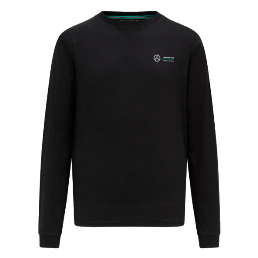 2023 Mercedes Mens Classic Longsleeve Tee (Black)_0