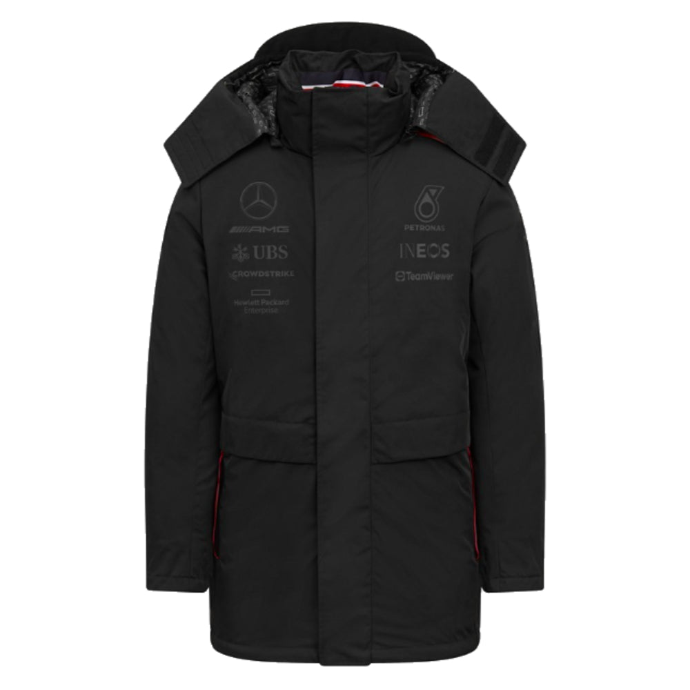 2023 Mercedes Team Winter Coat (Black)_0