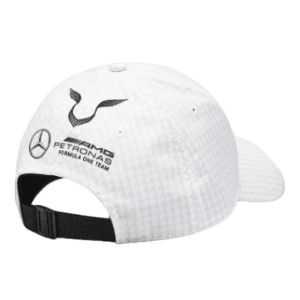 2023 Mercedes Lewis Hamilton Driver Cap (White)_1