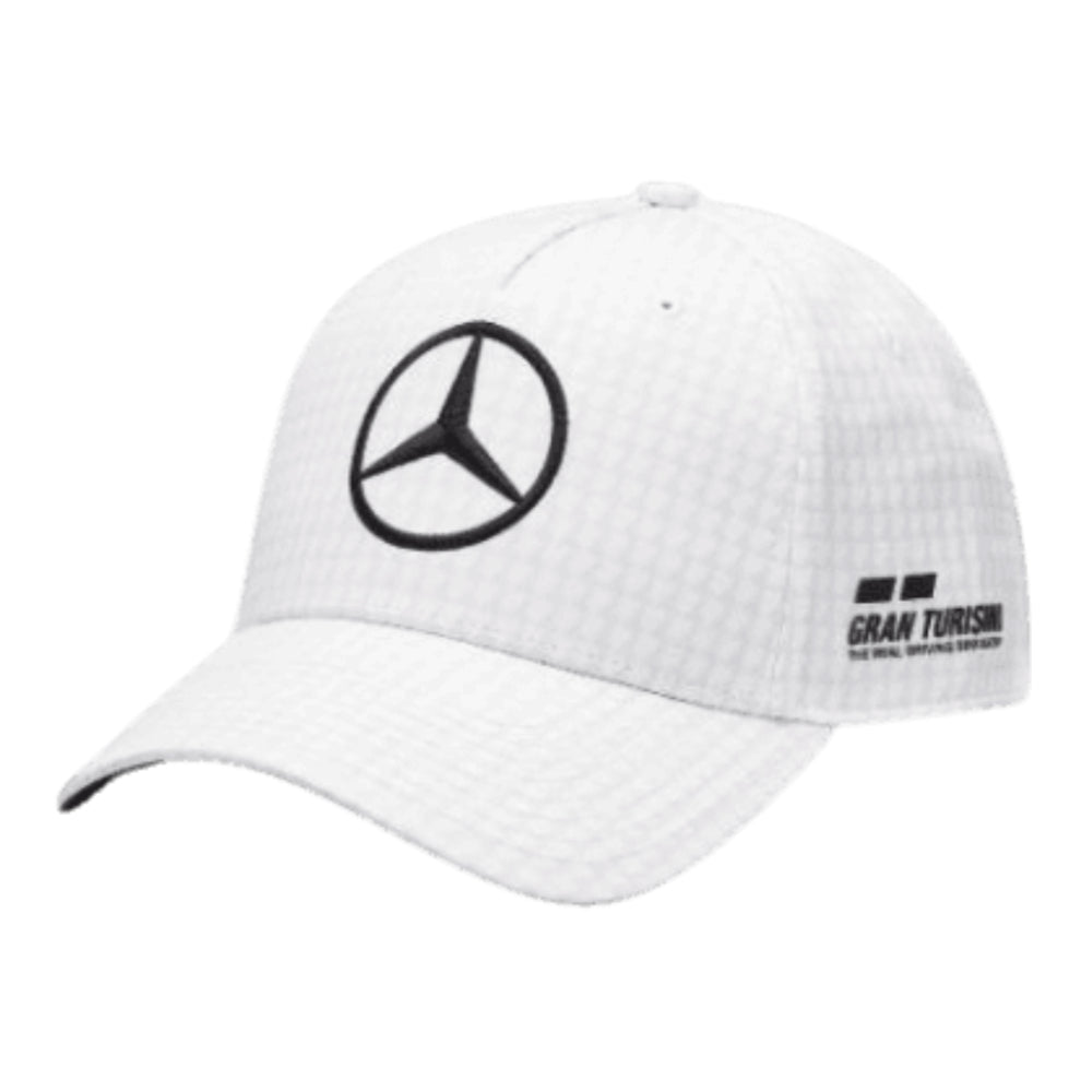 2023 Mercedes Lewis Hamilton Driver Cap (White)_0