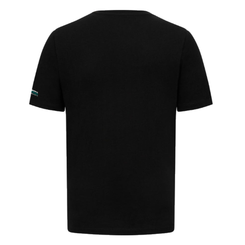 2023 Mercedes Lewis Hamilton LH44 Tee (Black)_1