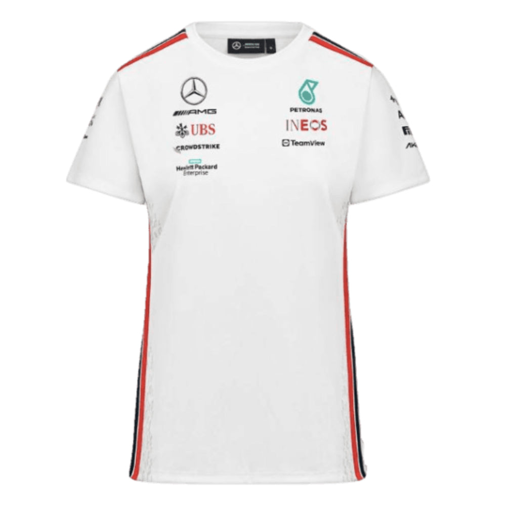 2023 Mercedes-AMG Team Driver Tee (White) - Ladies_0