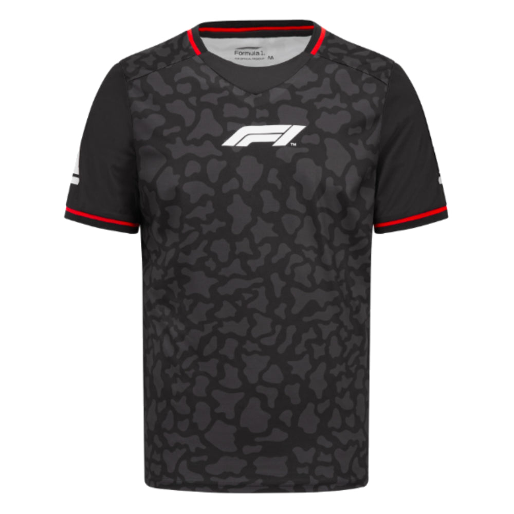 2023 F1 Formula 1 Camo Sports Tee (Black)_0