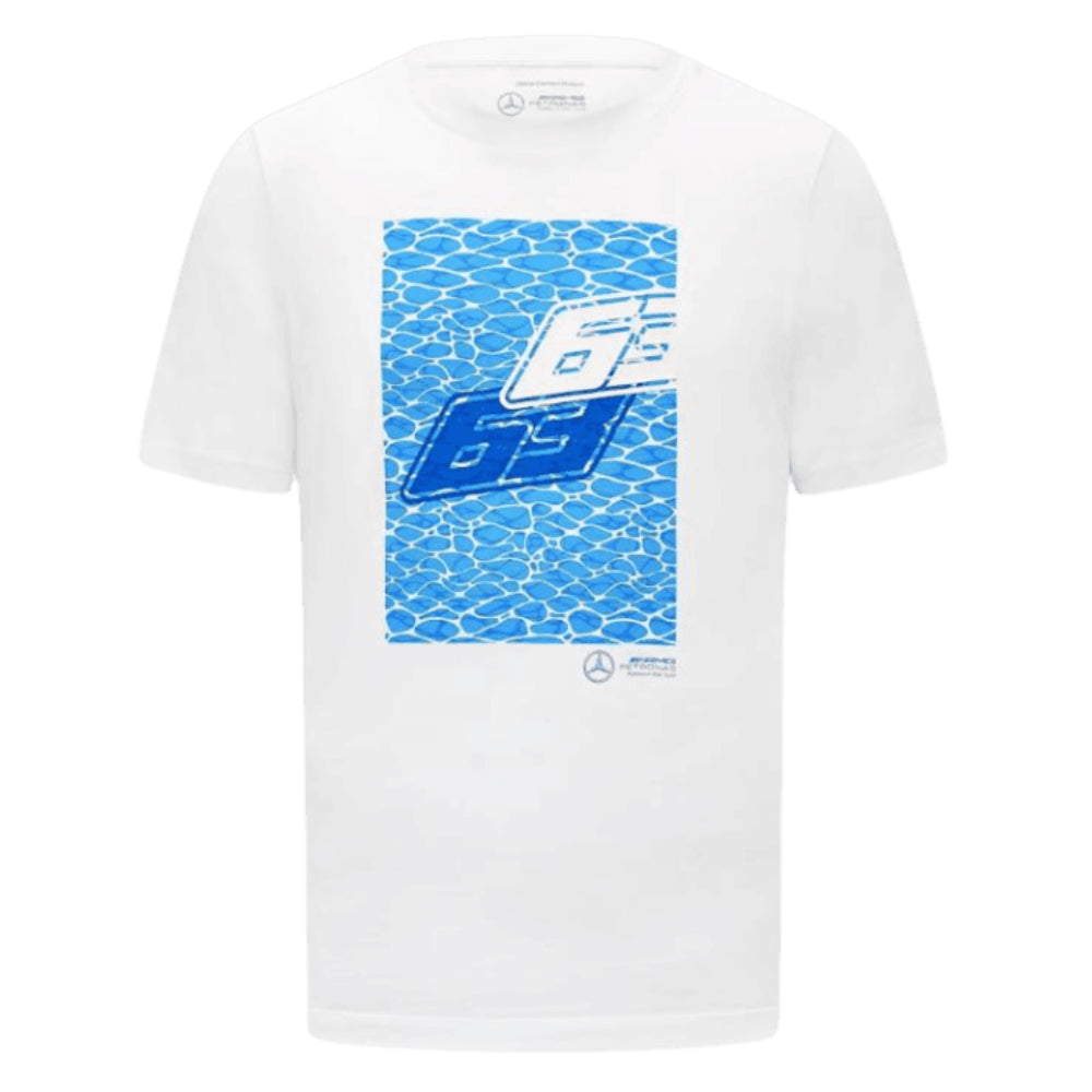 2023 Mercedes-AMG George Russell \'No Diving\' Tee (White)_0
