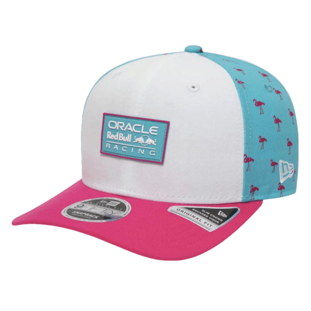 2023 Red Bull Racing Miami 9FIFTY Original Fit Snapback Cap (White)_0