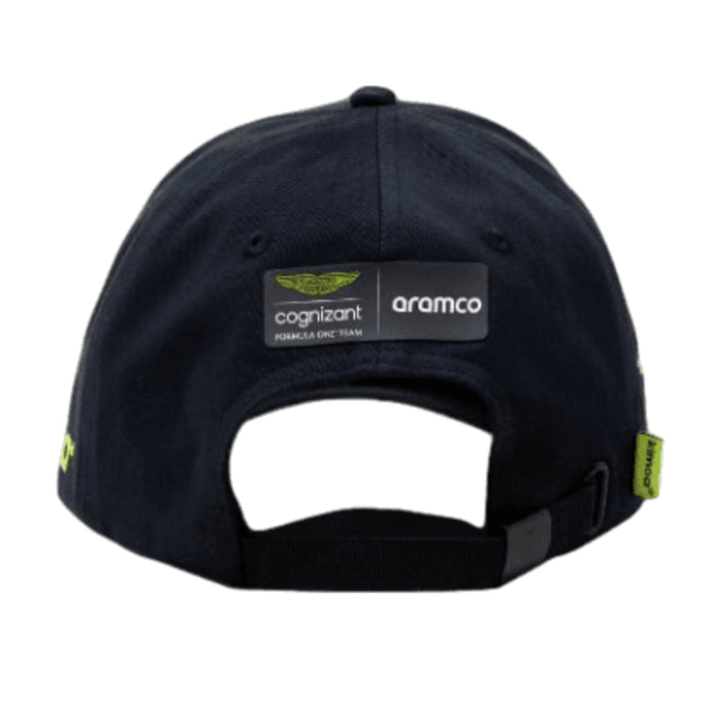 2023 Aston Martin Fernando Alonso Cap Unisex (Black)_1