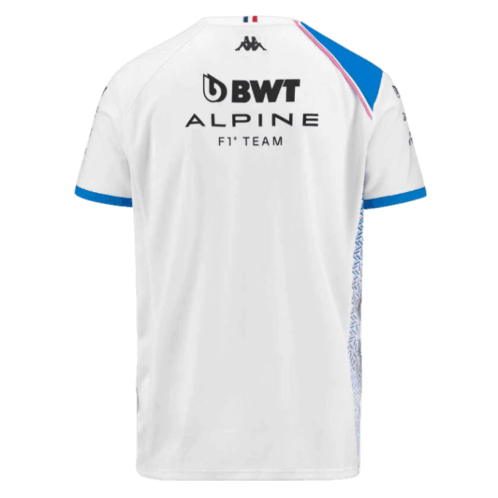 2023 Alpine Team Pierre Gasly T-Shirt (White)_3