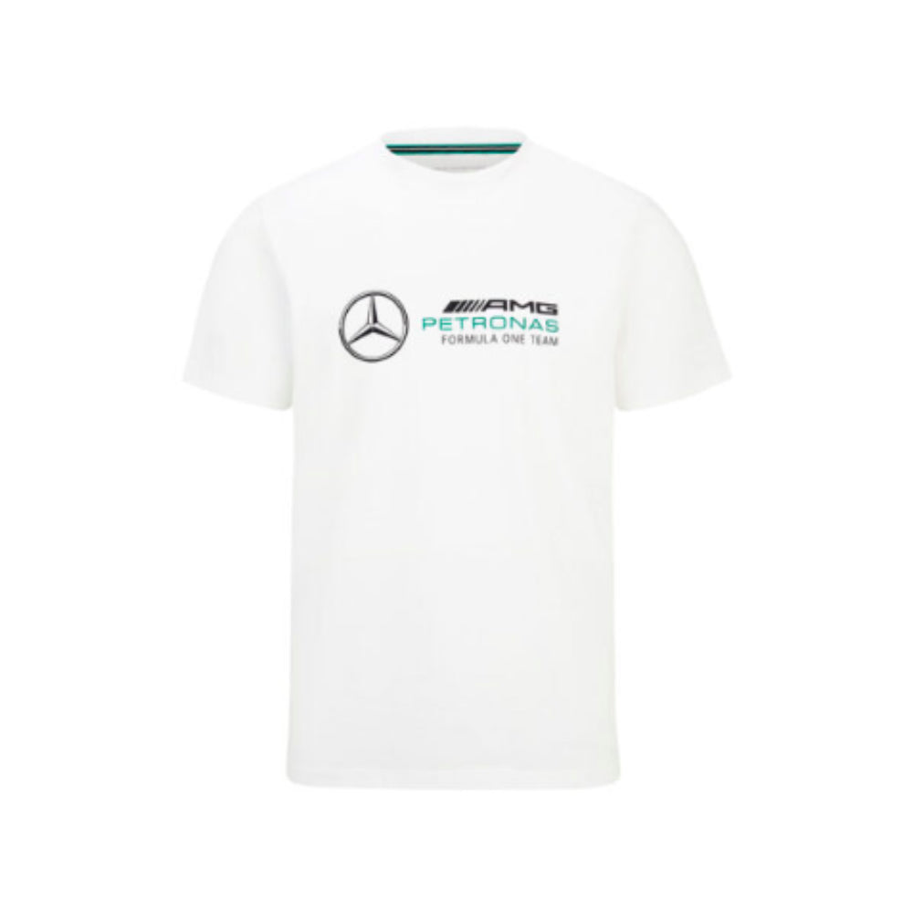2022 Mercedes AMG Petronas Large Logo Tee (White)_0