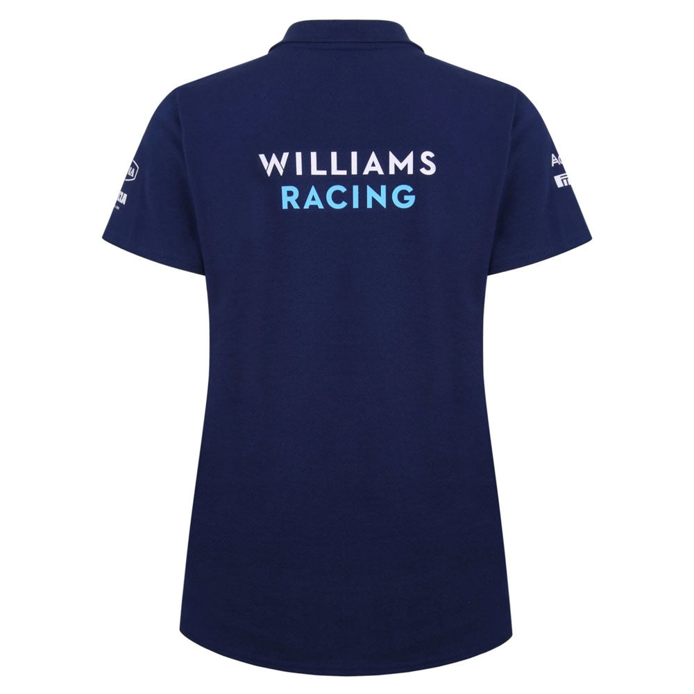 2021 Williams Racing Media Polo Shirt (Womens) - Navy_1