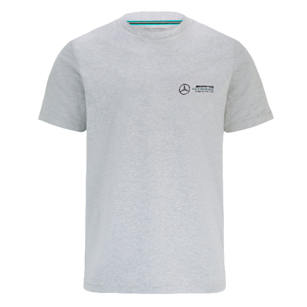 Mercedes 2023 Small Logo Tee (Grey)_0