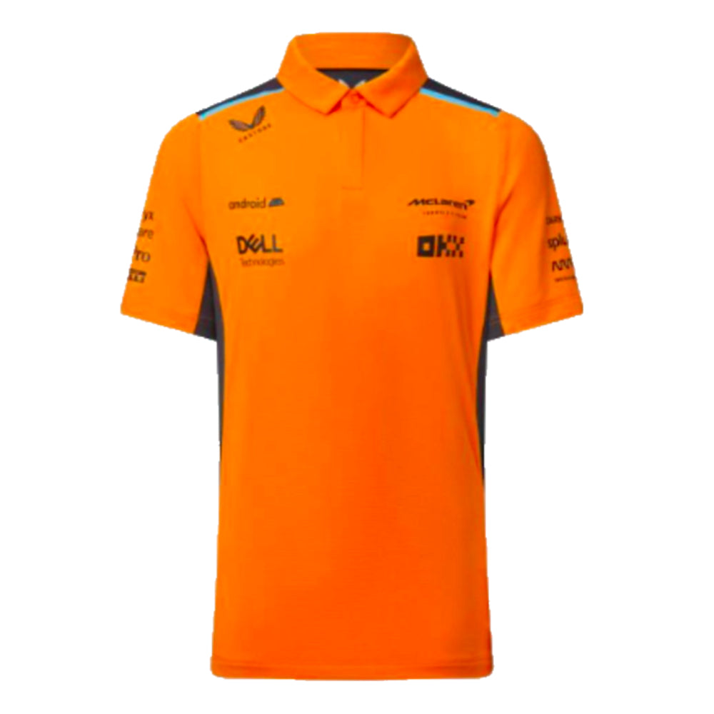 2024 McLaren Replica Polo Shirt (Autumn Glory) - Kids_0
