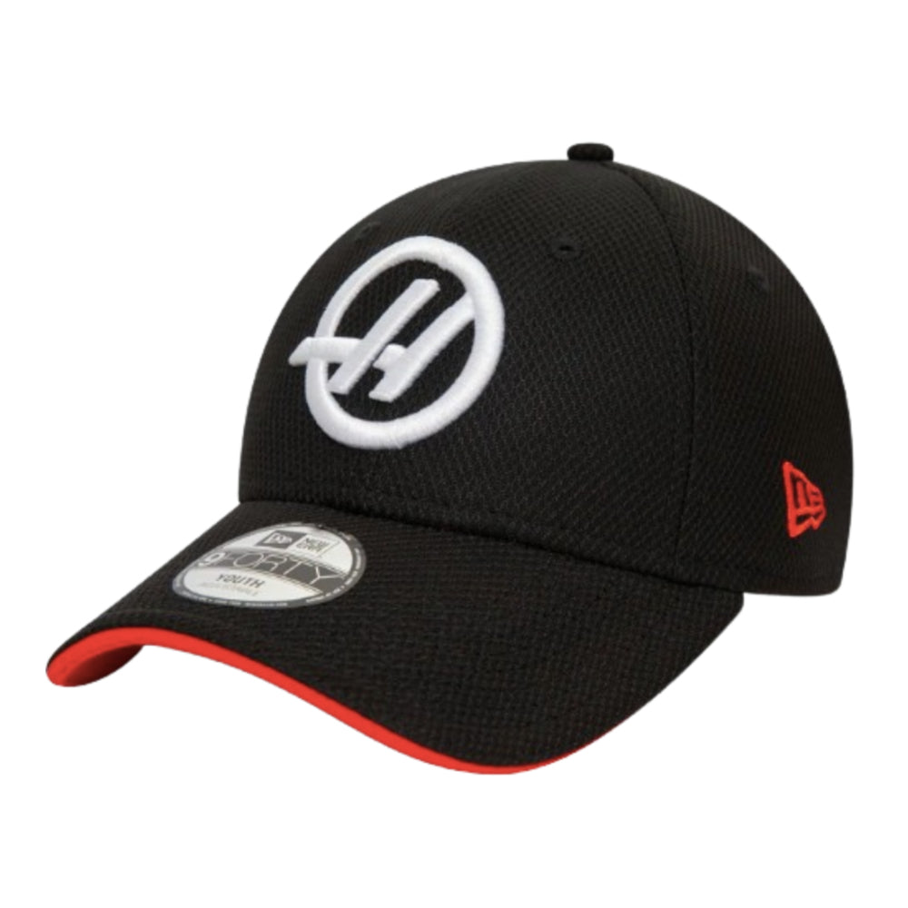 2024 Haas Team 9Forty Kids Cap (Black) - Youth_1