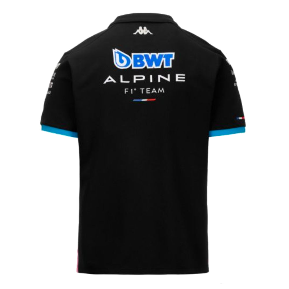 2024 Alpine BWT Team Polo Shirt (Black)_1