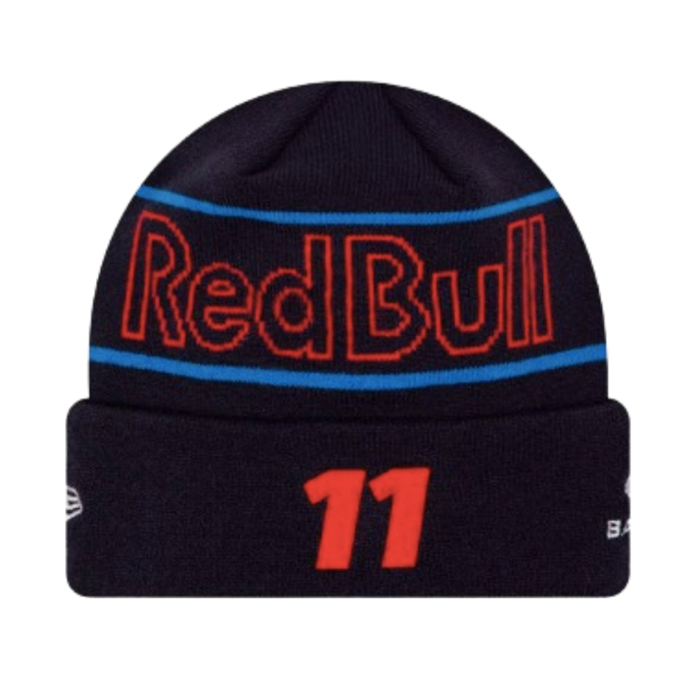 2024 Red Bull Racing Sergio Perez Team Navy Cuff Knit Beanie Hat_0
