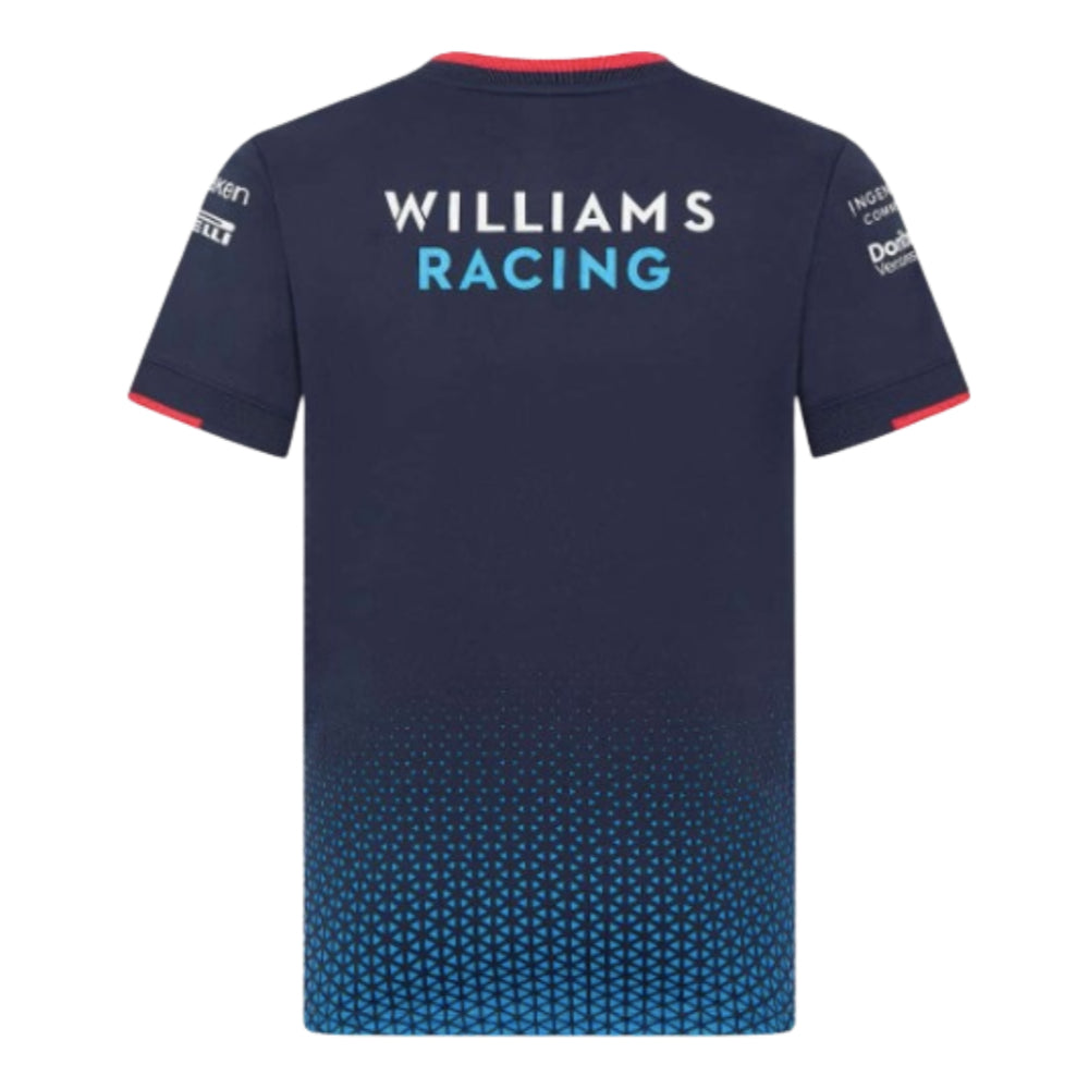 2024 Williams Racing Team Tee (Navy) - Kids_1