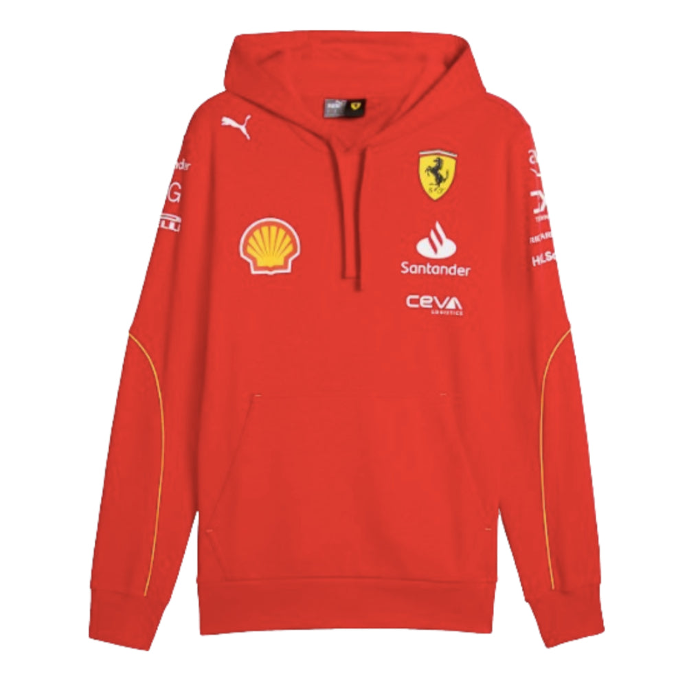2024 Scuderia Ferrari Team Hoodie (Red)_0