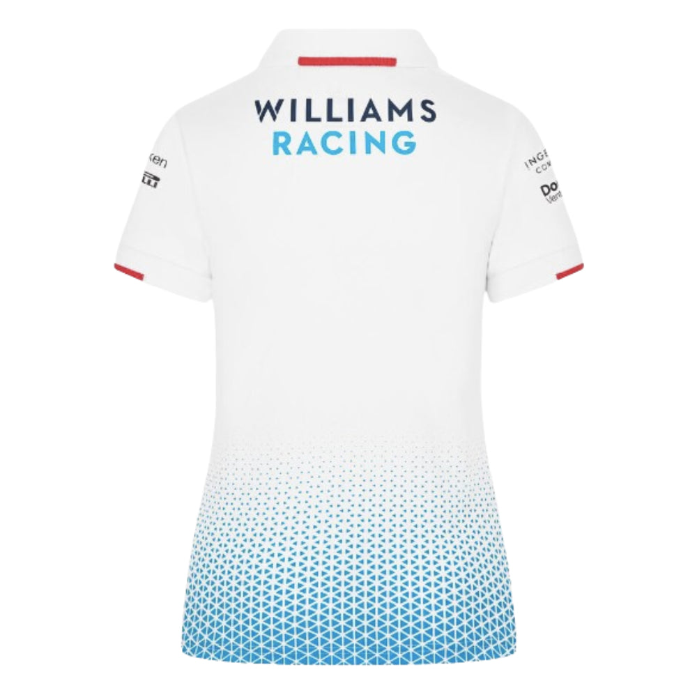 2024 Williams Racing Team Polo Shirt (White) - Womens_1