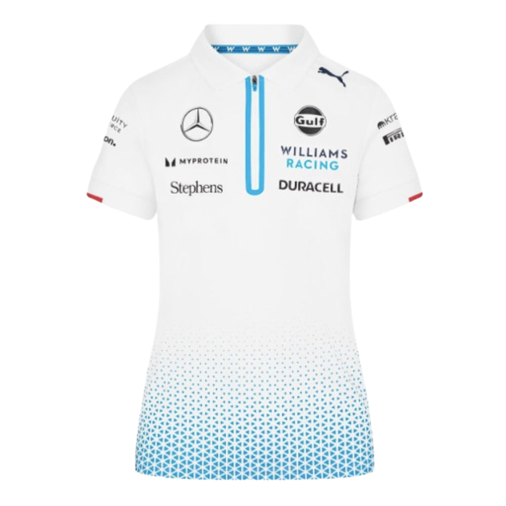 2024 Williams Racing Team Polo Shirt (White) - Womens_0