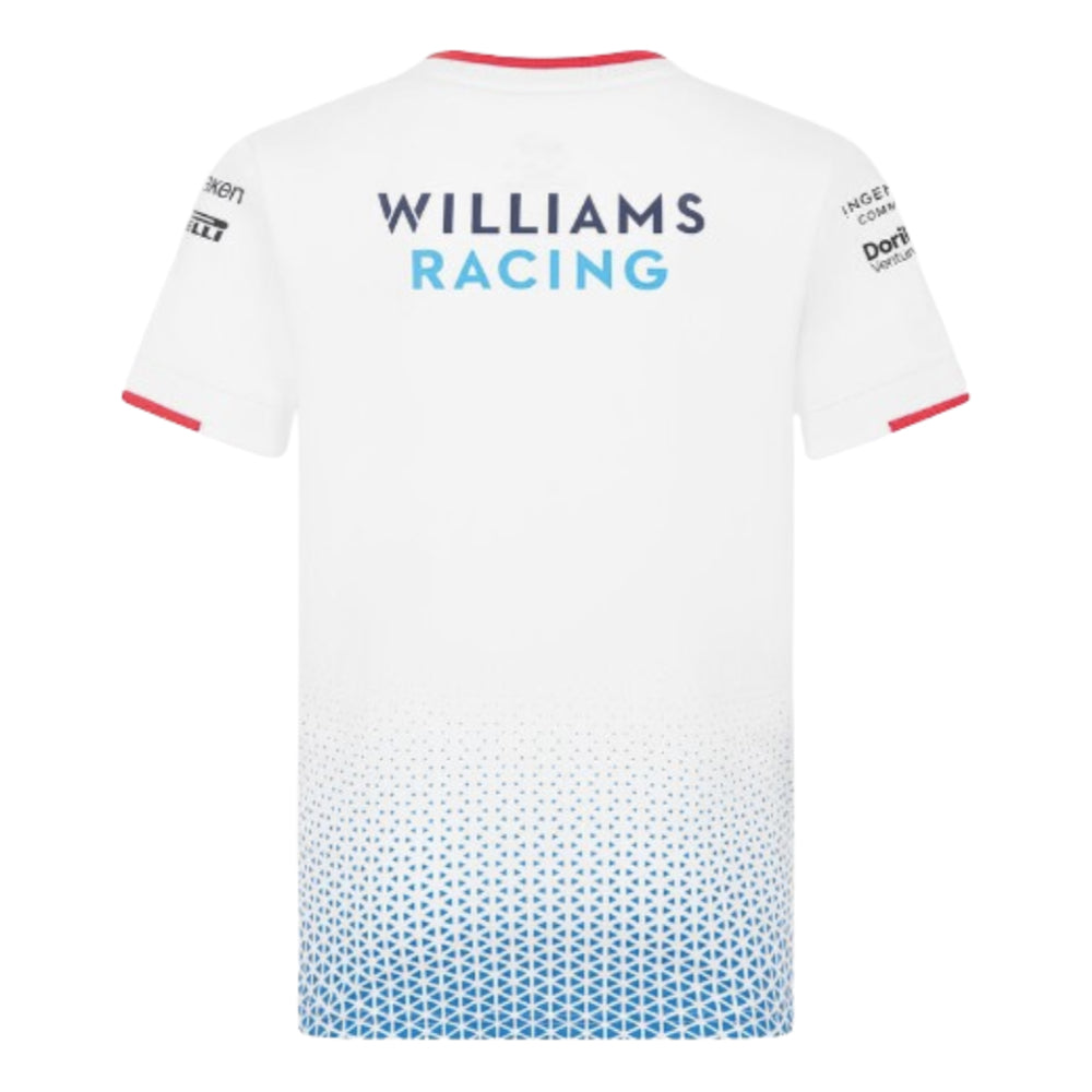 2024 Williams Racing Team T-Shirt (White) - Kids_1