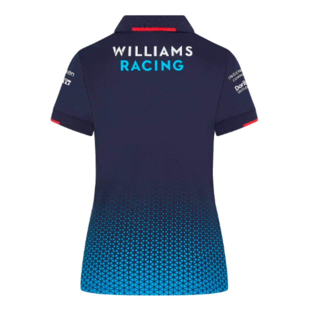 2024 Williams Racing Team Polo Shirt (Navy) - Womens_1