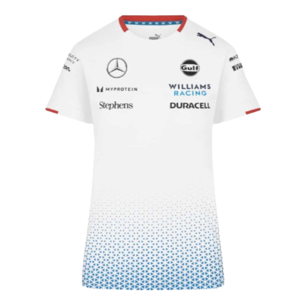 2024 Williams Racing Team T-Shirt (White) - Womens_0